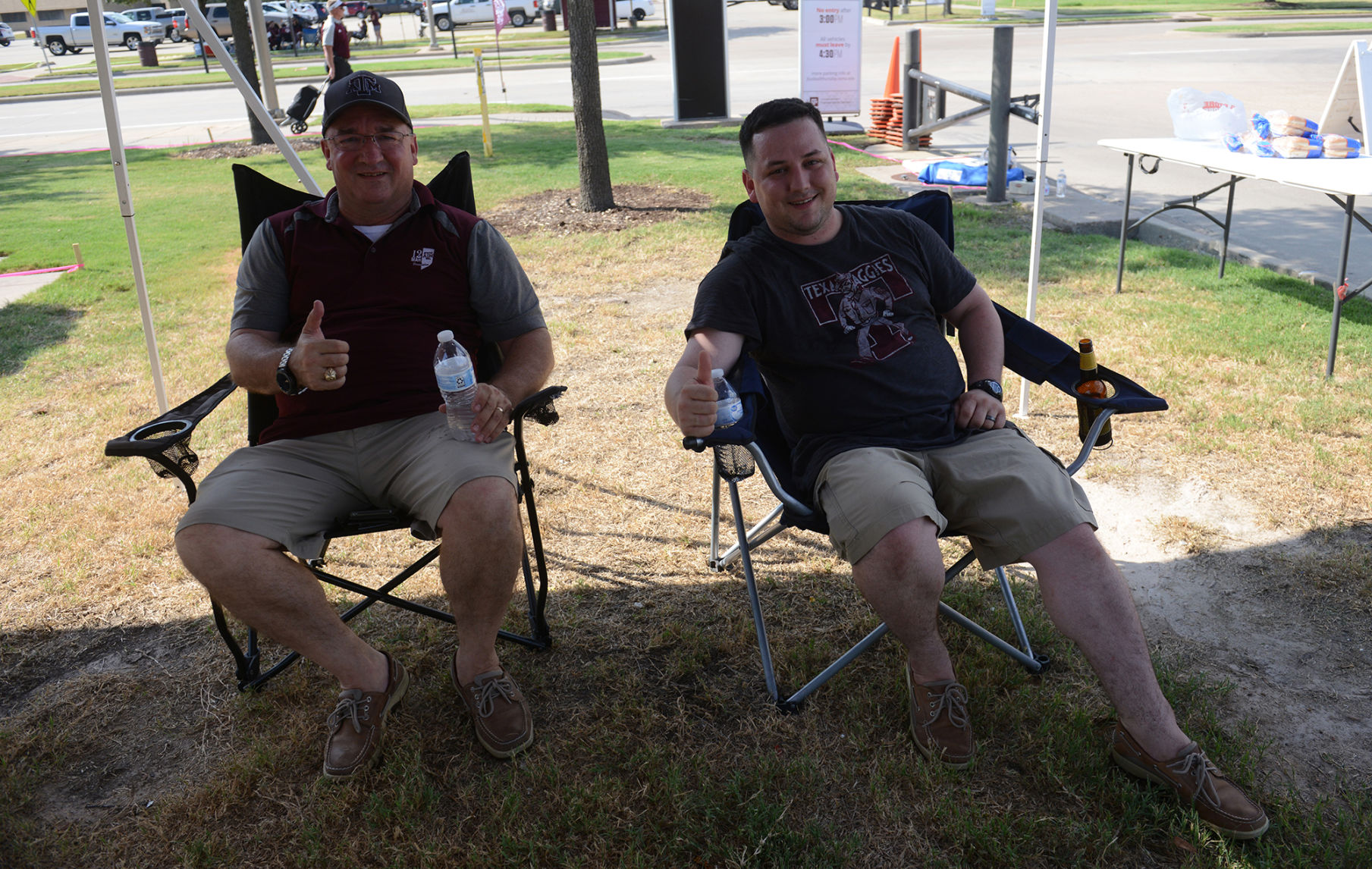 Texas A&M vs. Texas State football tailgates